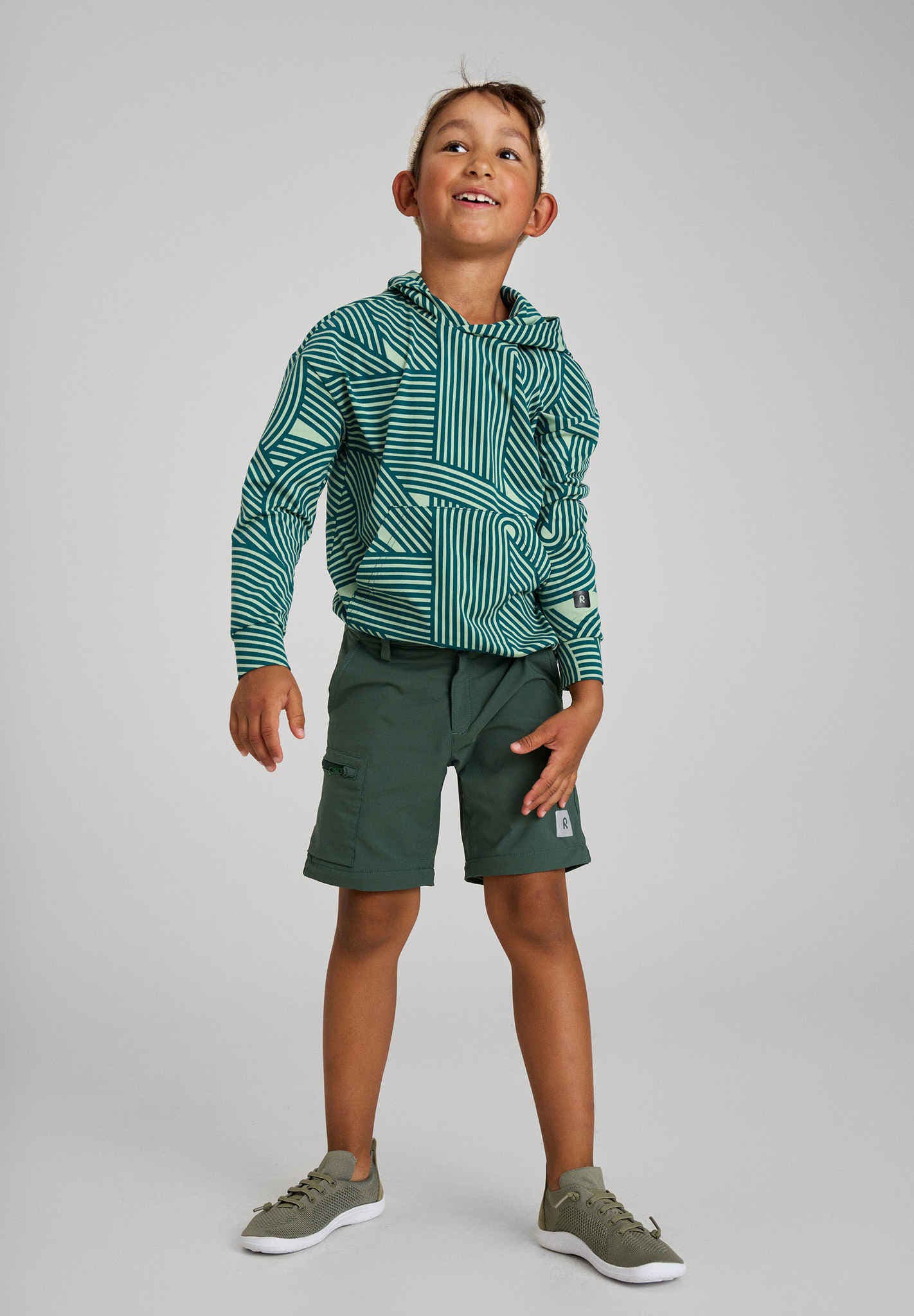 Reima - Astelu - Breathable Barefoot Shoes (Greyish Green)