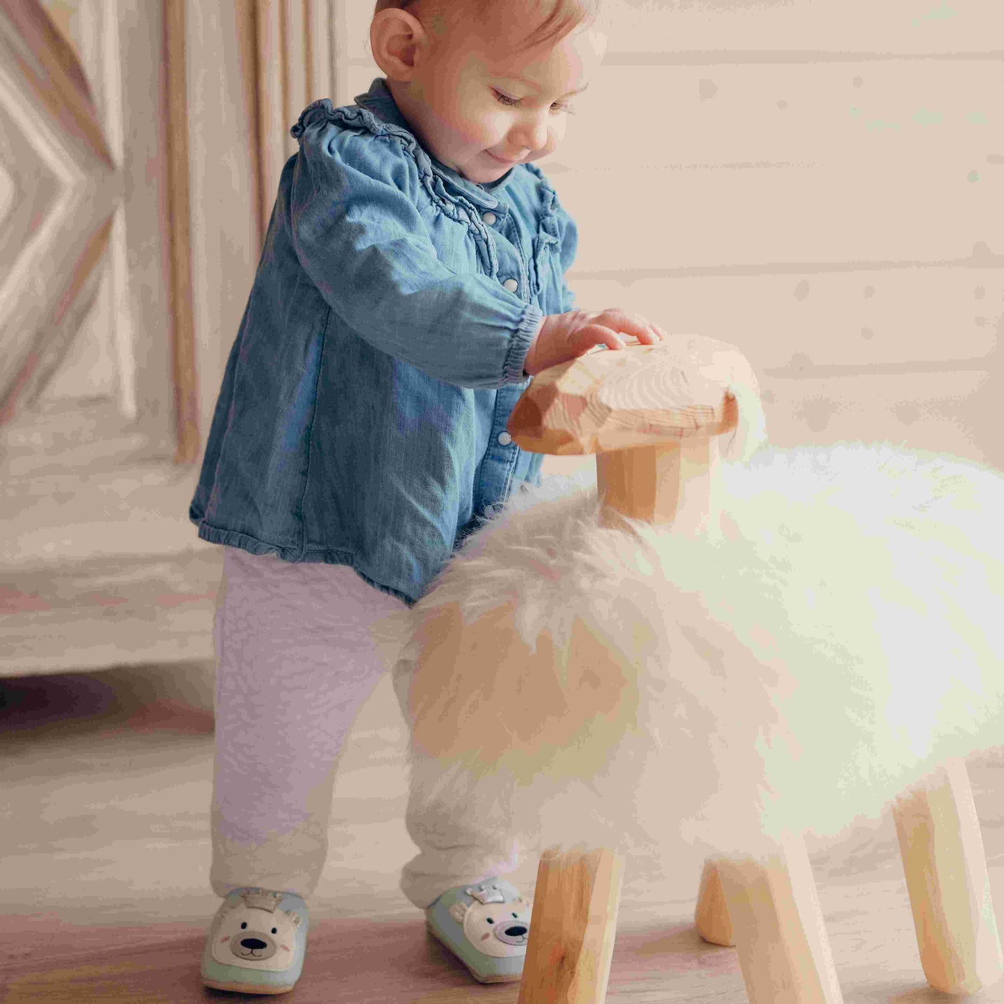Lait et Miel - King Polar Bears - slip-on shoes