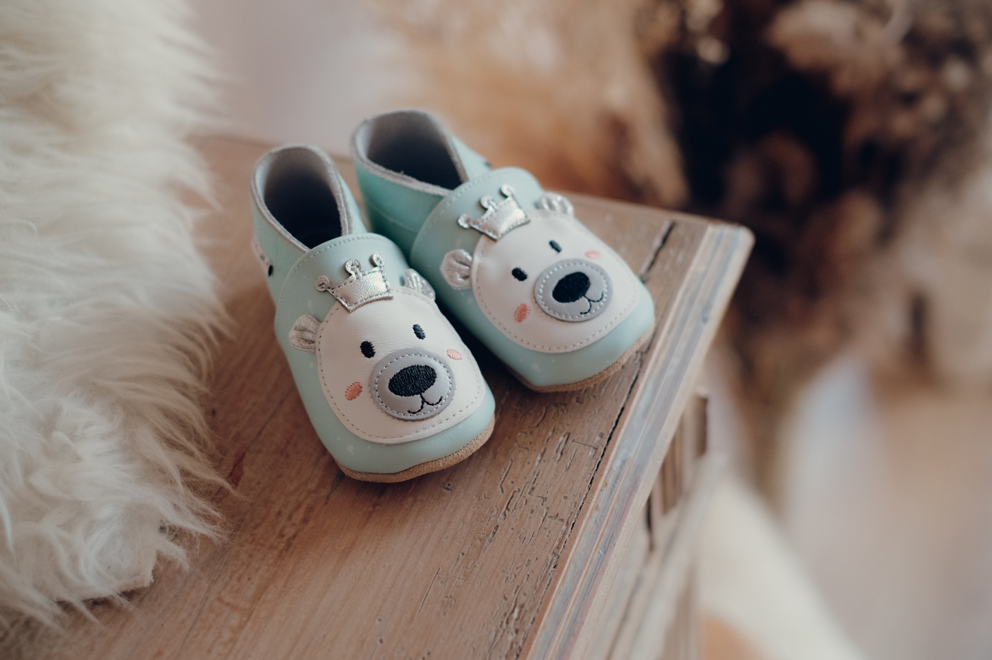 Lait et Miel - King Polar Bears - slip-on shoes