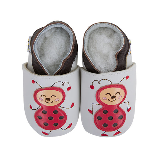 Lait et Miel - Ladybugs - slip-on shoes