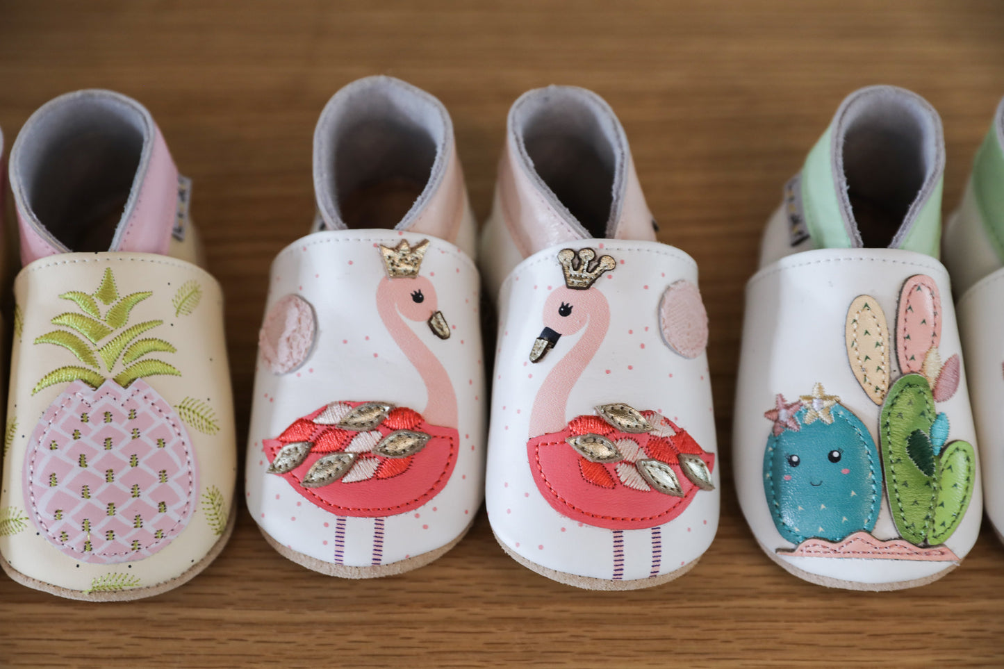 Lait et Miel - Flamingos - slip-on shoes