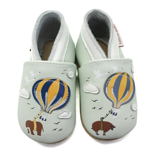 Lait et Miel - Hot Air Balloons - slip-on shoes